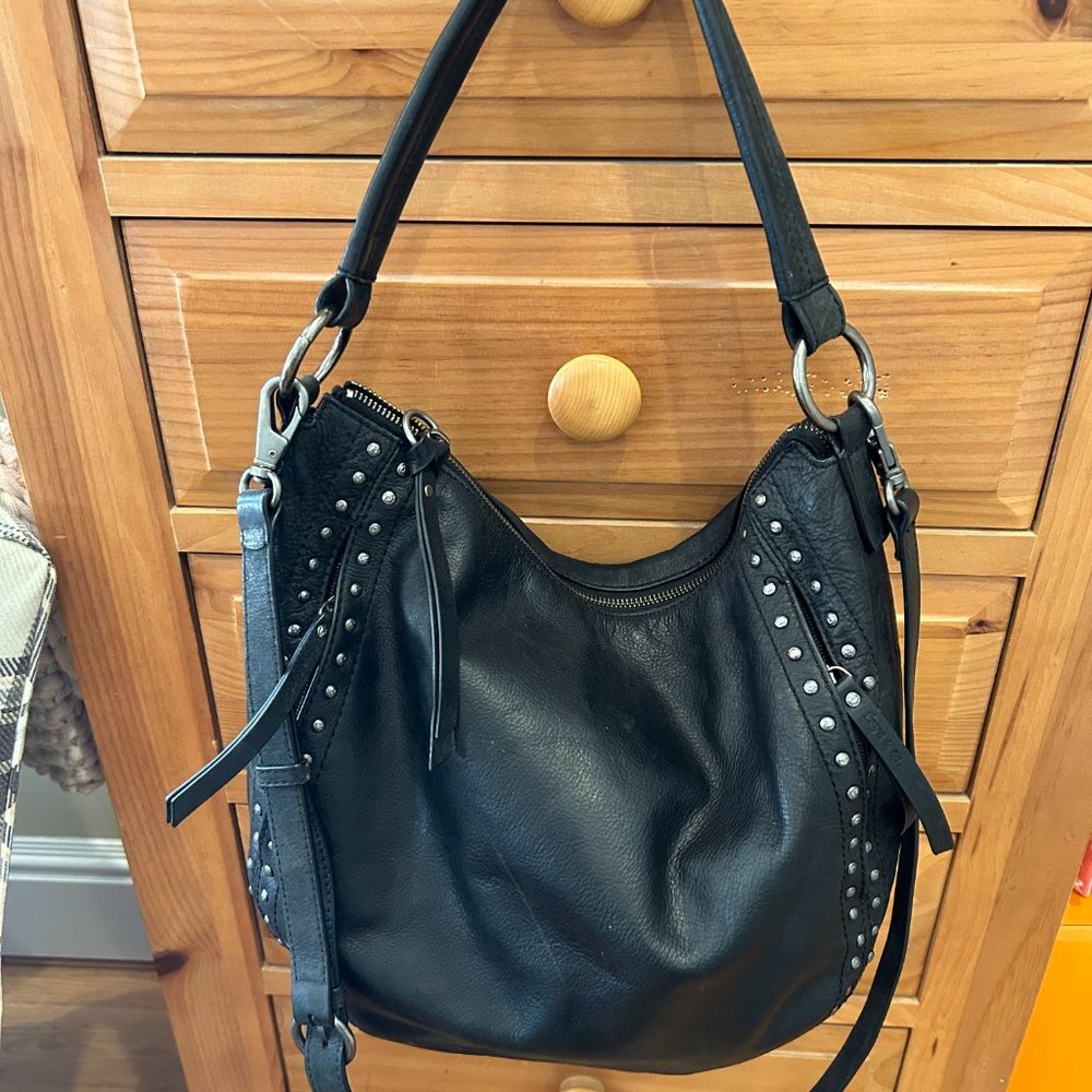 FRYE & CO. Crossbody satchel - Black leather